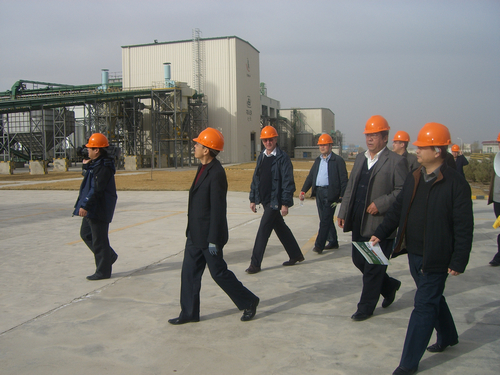 國家農(nóng)業(yè)部、財政部以及甘肅省農(nóng)業(yè)廳、財政廳等領(lǐng)導(dǎo)到公司考察調(diào)研