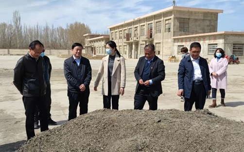 黨委書記、董事長劉興斌到金塔縣調(diào)研