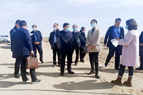 黨委書記、董事長劉興斌到金塔縣調(diào)研